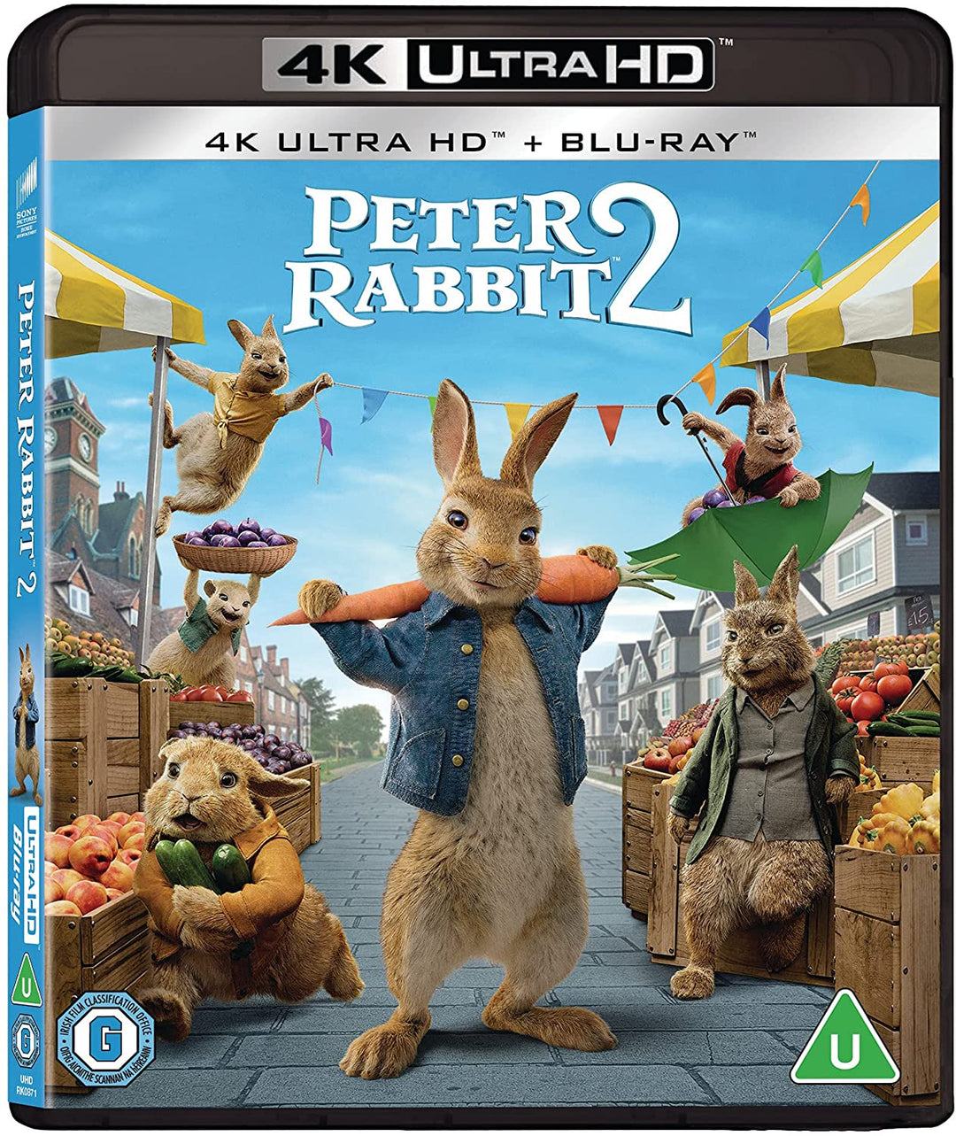 Peter Rabbit 2 (2 DISCS – UHD und BD) [Region Free] – Familie/Komödie [Blu-ray]