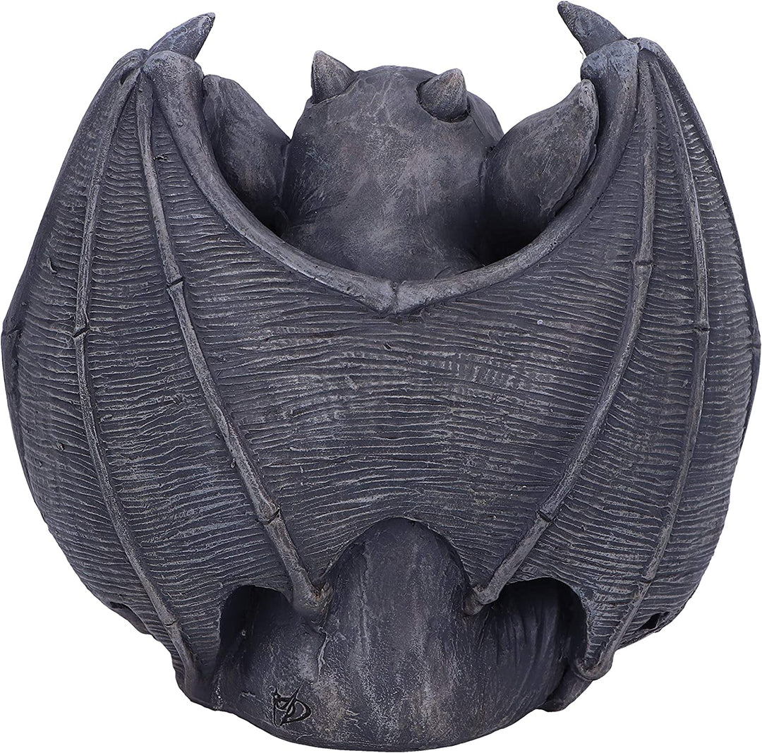 Nemesis Now Hugo Dark Black Grotesque Gargoyle Figur, 12,5 cm
