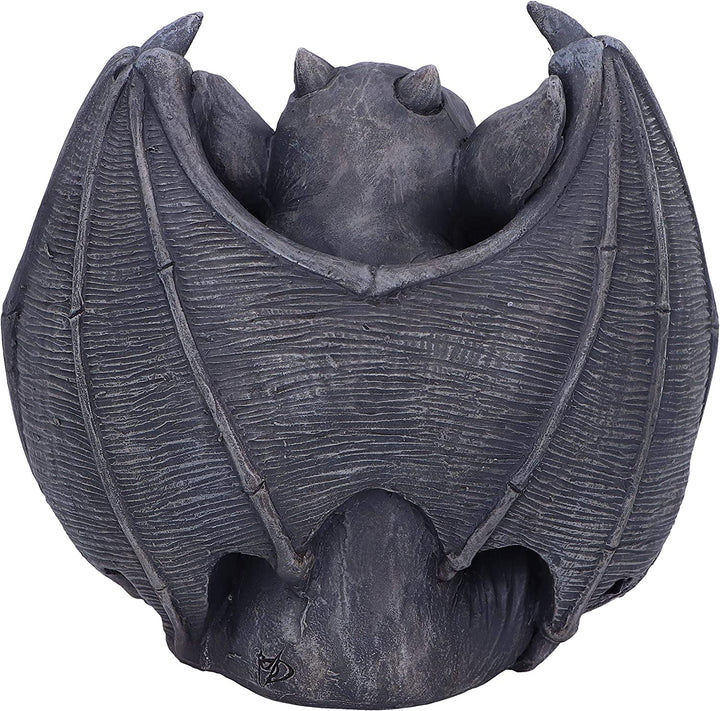Nemesis Now Hugo Dark Black Grotesque Gargoyle Figur, 12,5 cm
