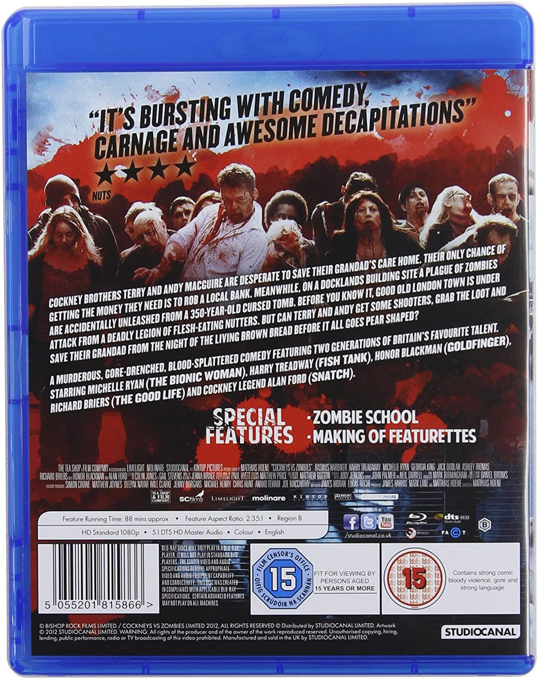 Cockneys Vs Zombies [2012] – Horror/Komödie [Blu-ray]
