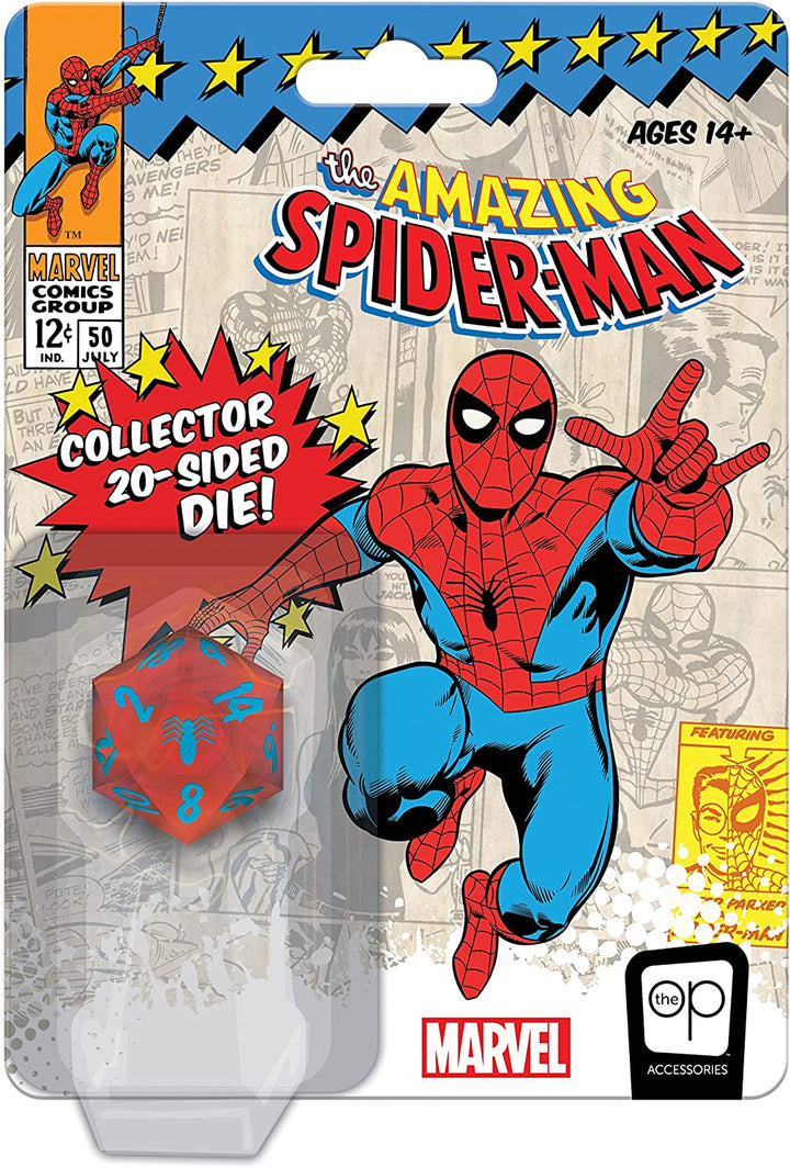 USAopoly Marvel Spider-Man Oversized 20-Sided Die (TOP-AC009)