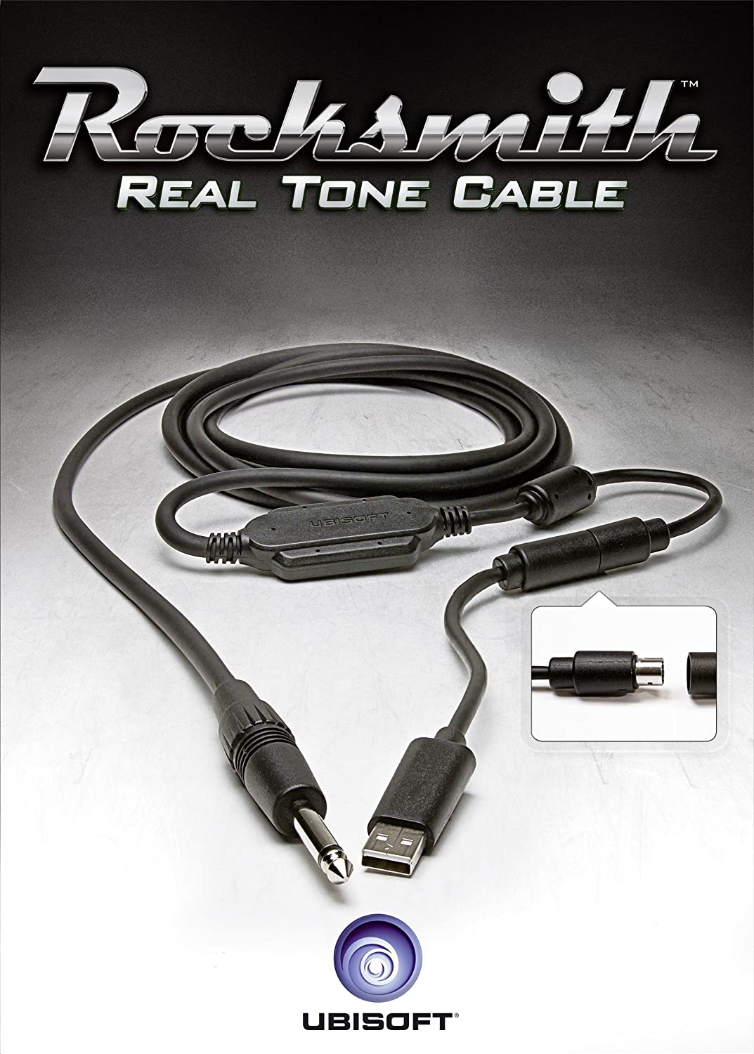 Rocksmith Real Tone Cable - Universal Guitar Interface for Xbox 360, PS3, PC & Mac