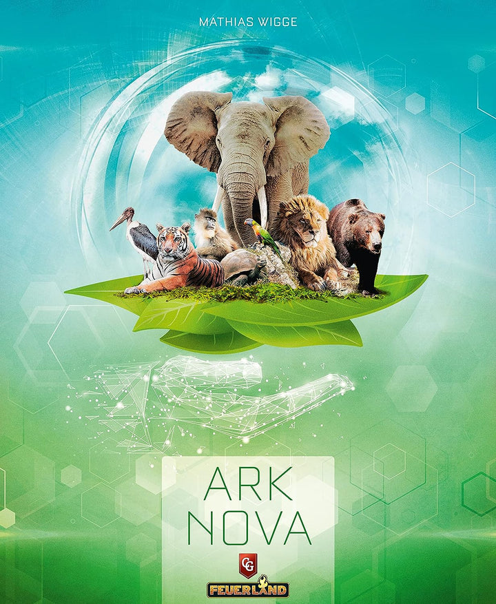 Feuerland Spiele | Ark Nova | Brettspiel | Ab 14 Jahren | 1-4 Spieler | 90-150 Minuten