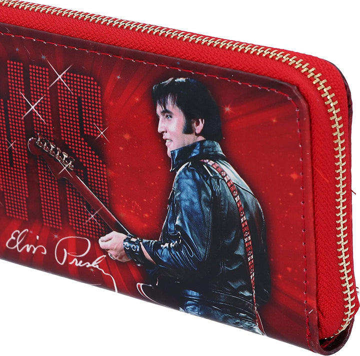 Nemesis Now Elvis 68 Performance Red Damen-Geldbörse, Polyurethan, 19 cm