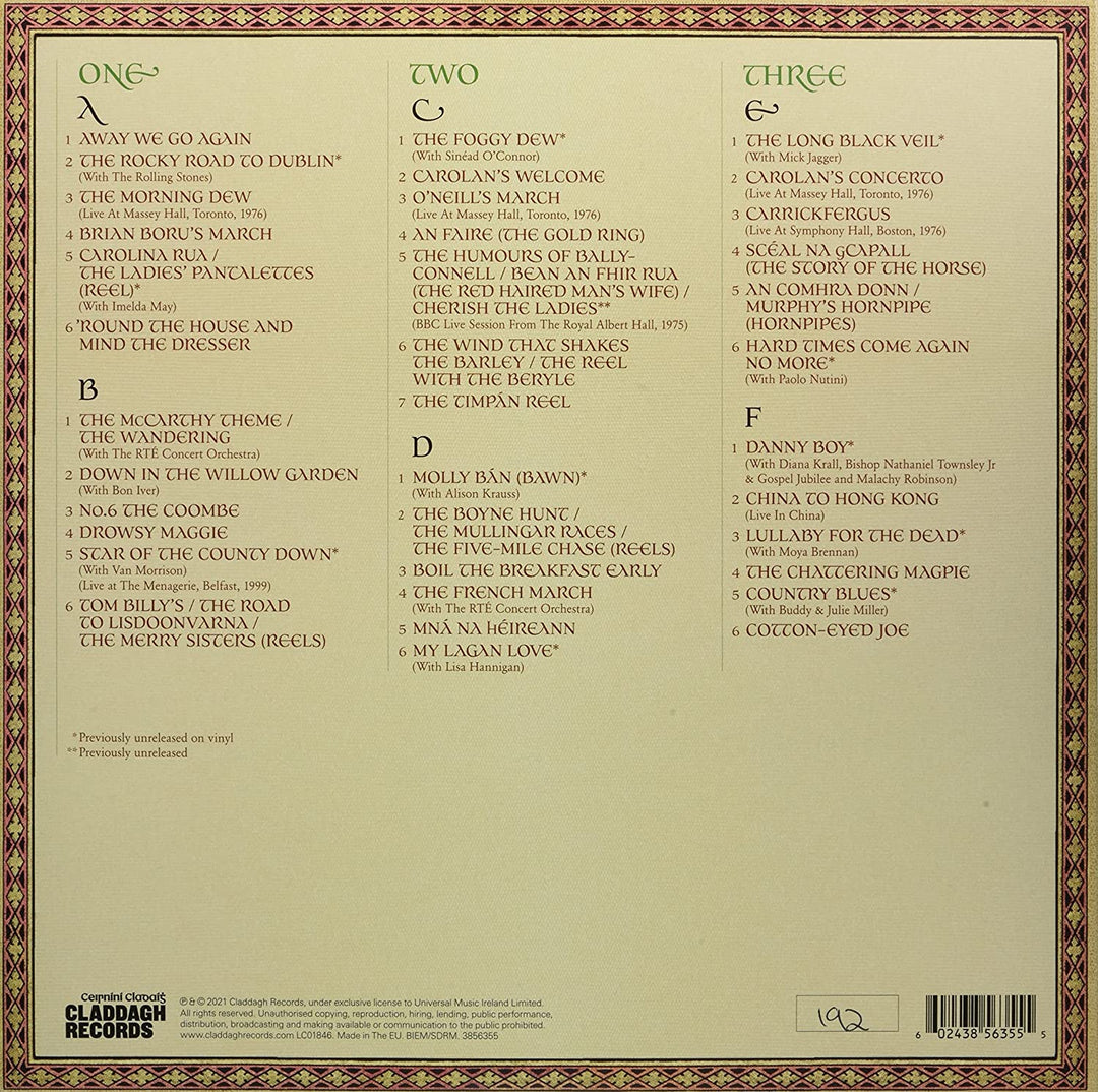 The Chieftains – Chronicles: 60 Jahre The Chieftains [VINYL]