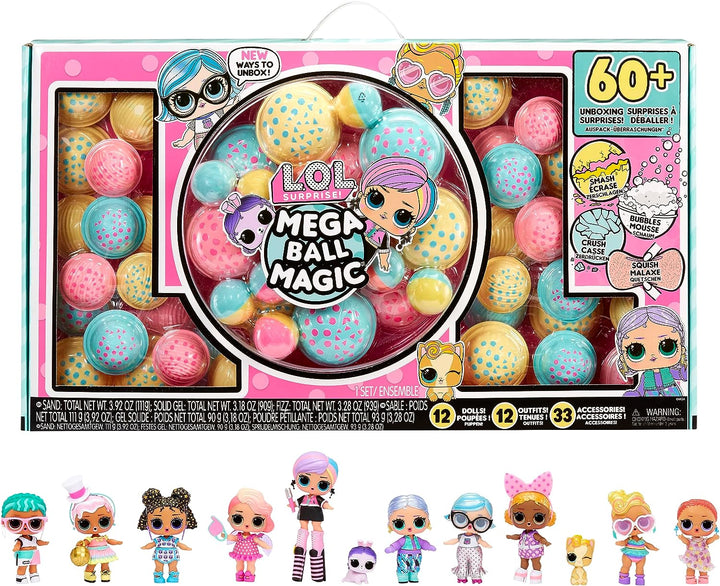 LOL Überraschung! 119951EUC Mega Ball Magic, Mehrfarbig