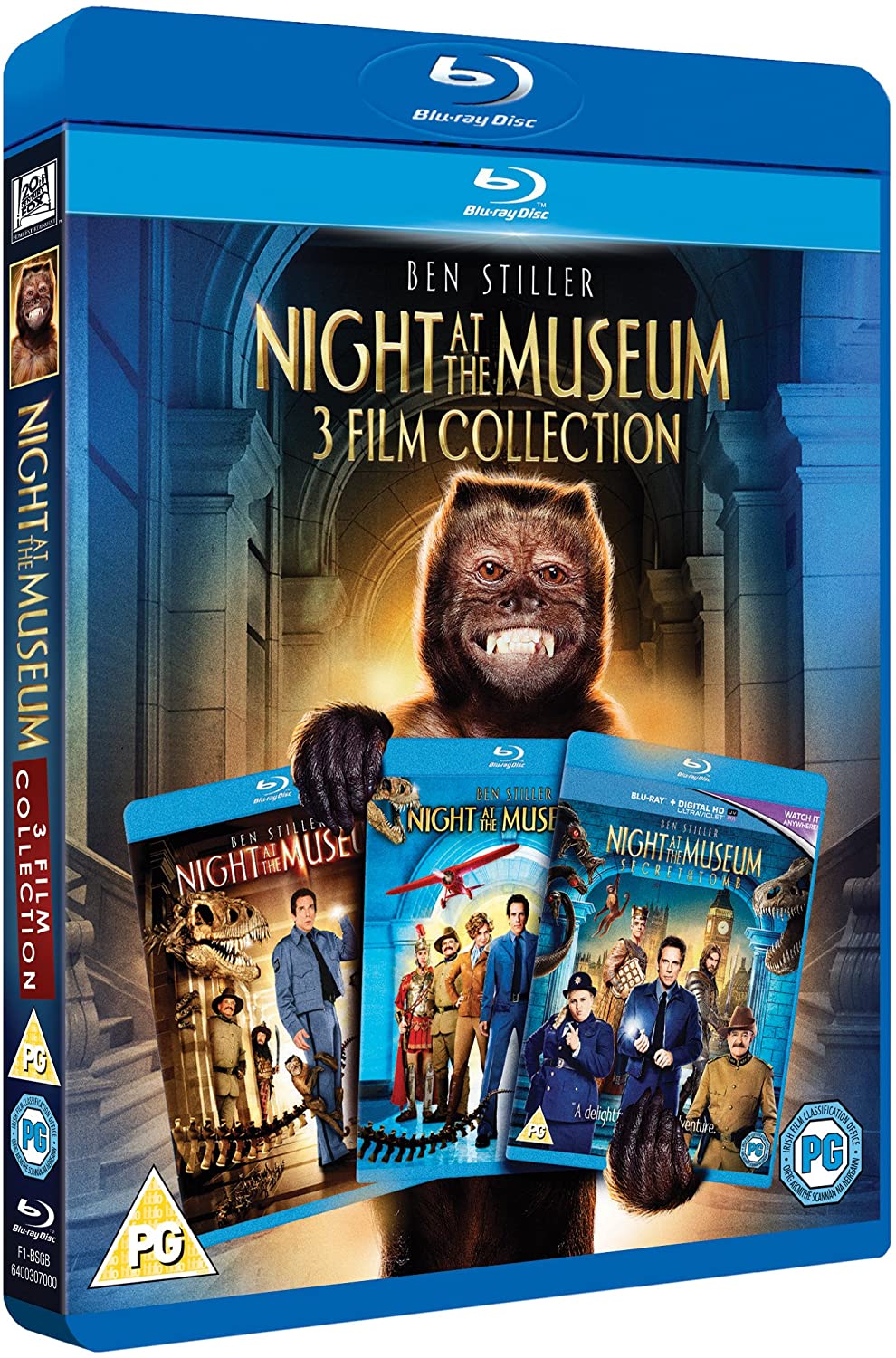 Night At The Museum 1-3 Tripack BD [2006] – Komödie/Abenteuer [Blu-ray]