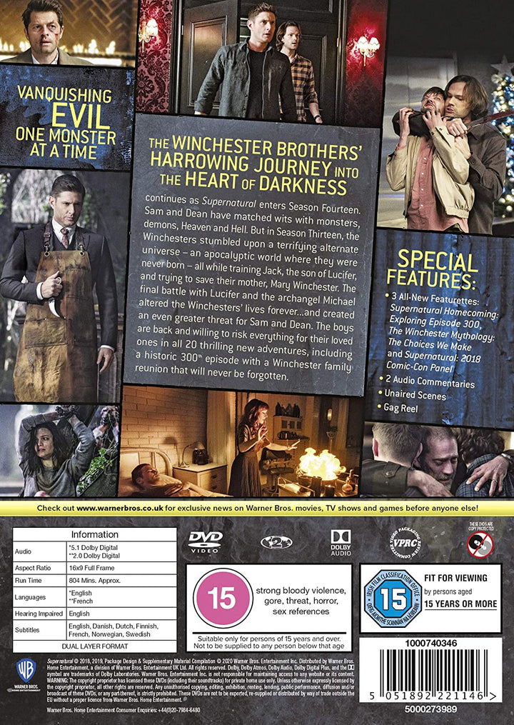 Supernatural Season 14 [2020] -  Mystery [DVD]