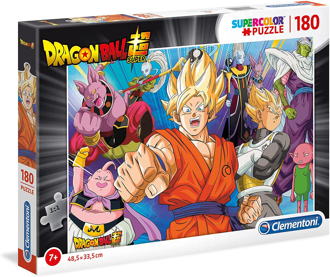Clementoni – 29755 – Supercolor-Puzzle für Kinder – Dragon Ball – 180 Teile