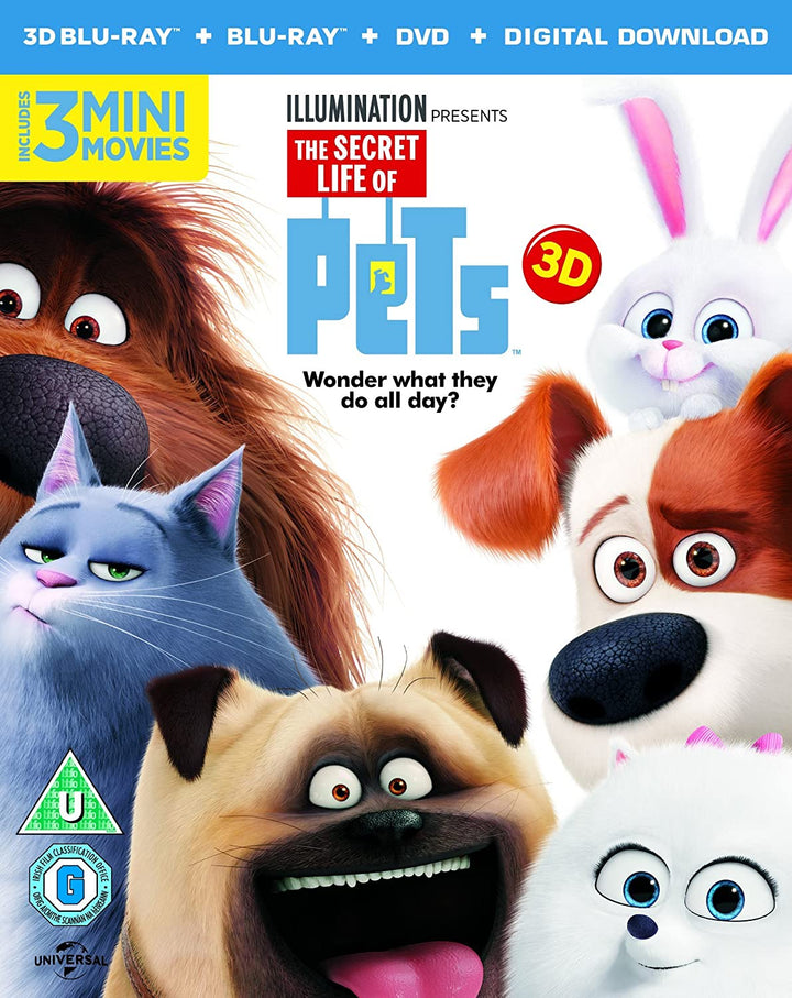 Das geheime Leben der Haustiere – Familie/Komödie [Blu-Ray]