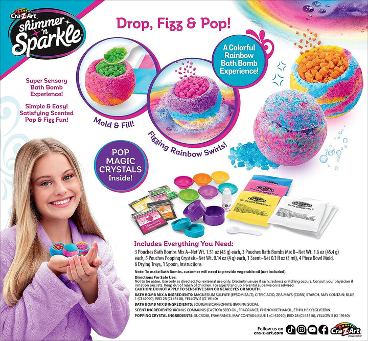 Shimmer and Sparkle 17345 Shimmer N Sparkle Rainbow Popping Machen Sie Ihren eigenen Sprudel
