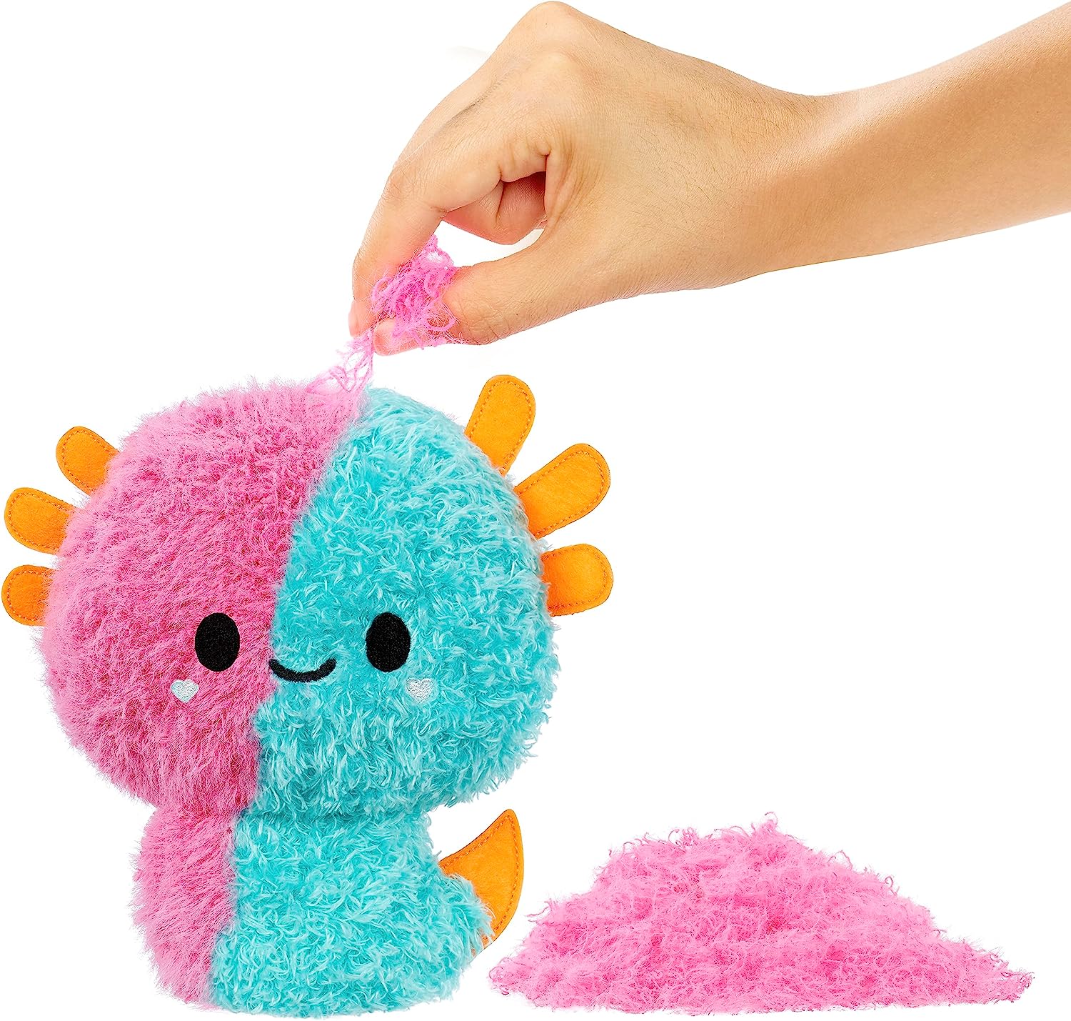 Fluffie Stuffiez Small Collectible Axolotl Plush - 3 Ways to Play for Kids 4+ 3