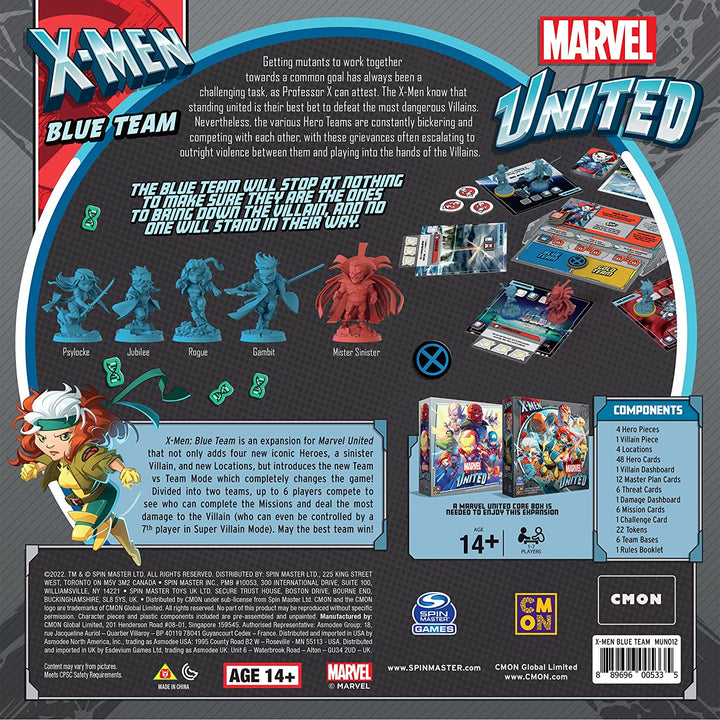 Marvel United X-Men Blue Team Expansion