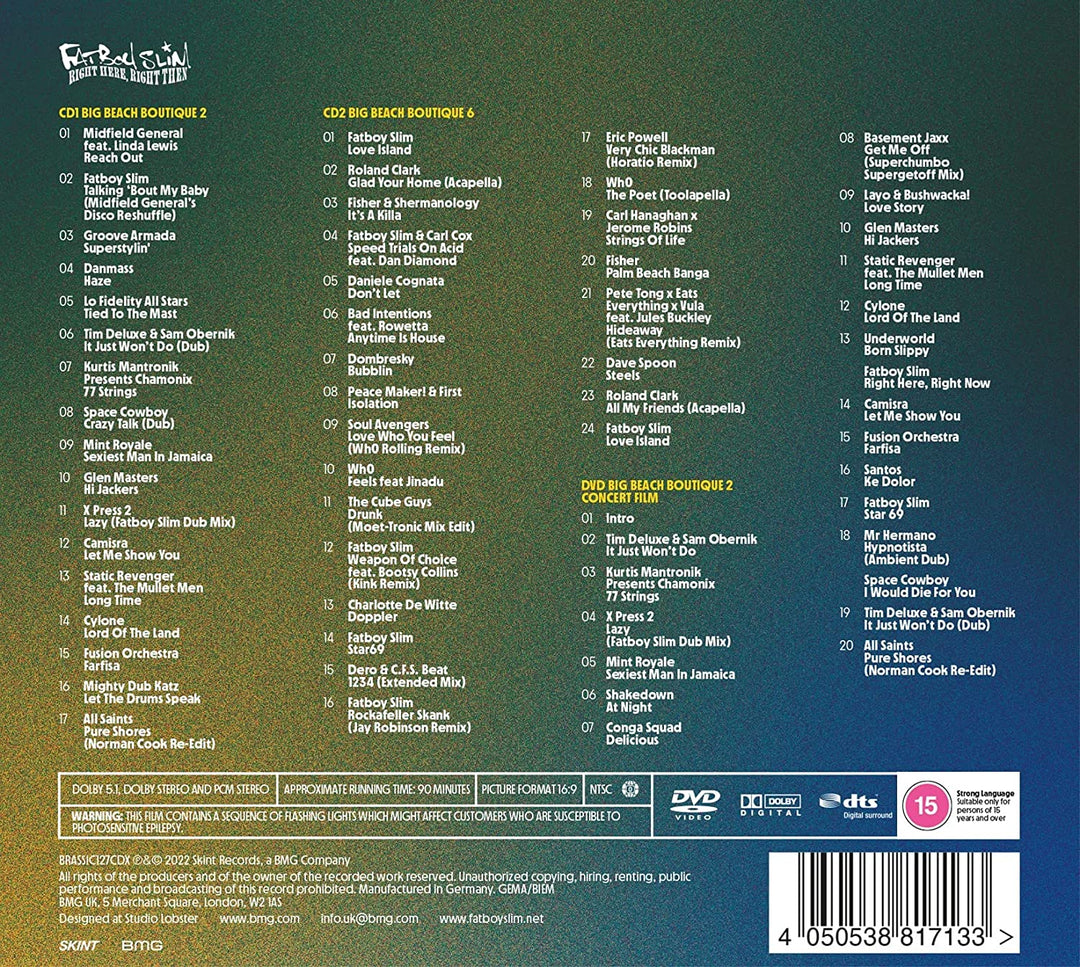 Fatboy Slim – Genau hier, genau dann [Audio-CD]