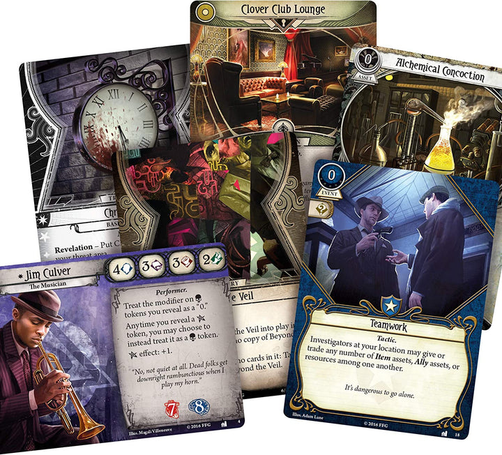 Arkham Horror LCG: The Dunwich Legacy Expansion - Cooperative Card Game for Ages 14+ (AHC02)