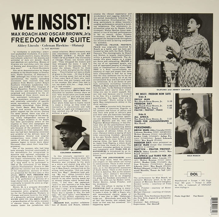 Max Roach – We Insist [Bone [Vinyl]]