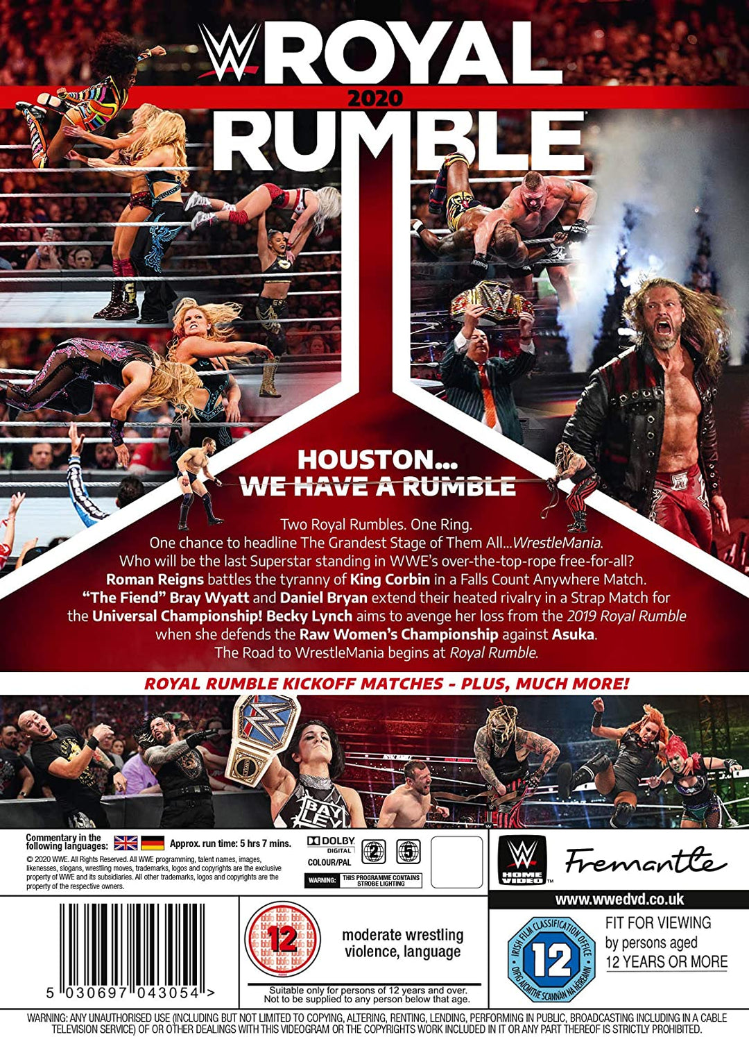 WWE: Royal Rumble 2020 – Action [DVD]