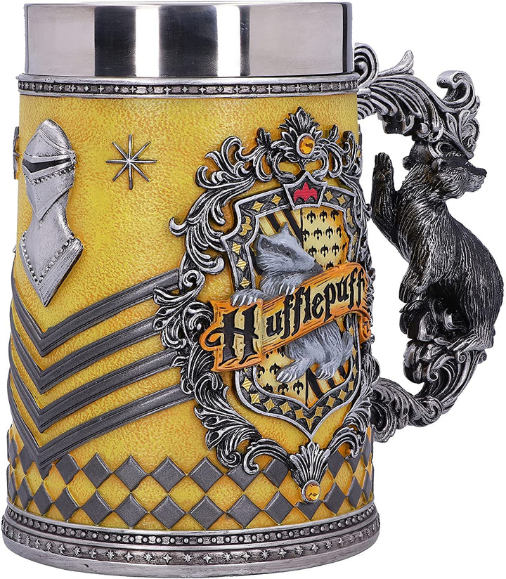 Nemesis Now offiziell lizenzierter Harry Potter Hufflepuff Hogwarts House Sammelkrug, Gelb, 15,5 cm