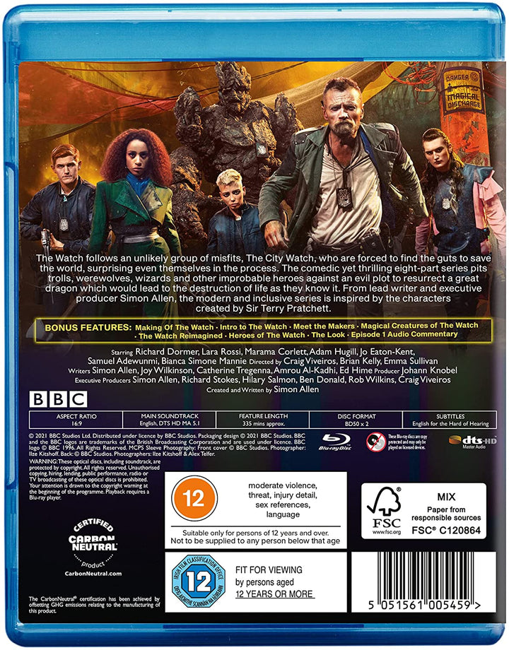 The Watch (enthält 4 exklusive doppelseitige Kunstkarten) [2021] [Blu-ray]