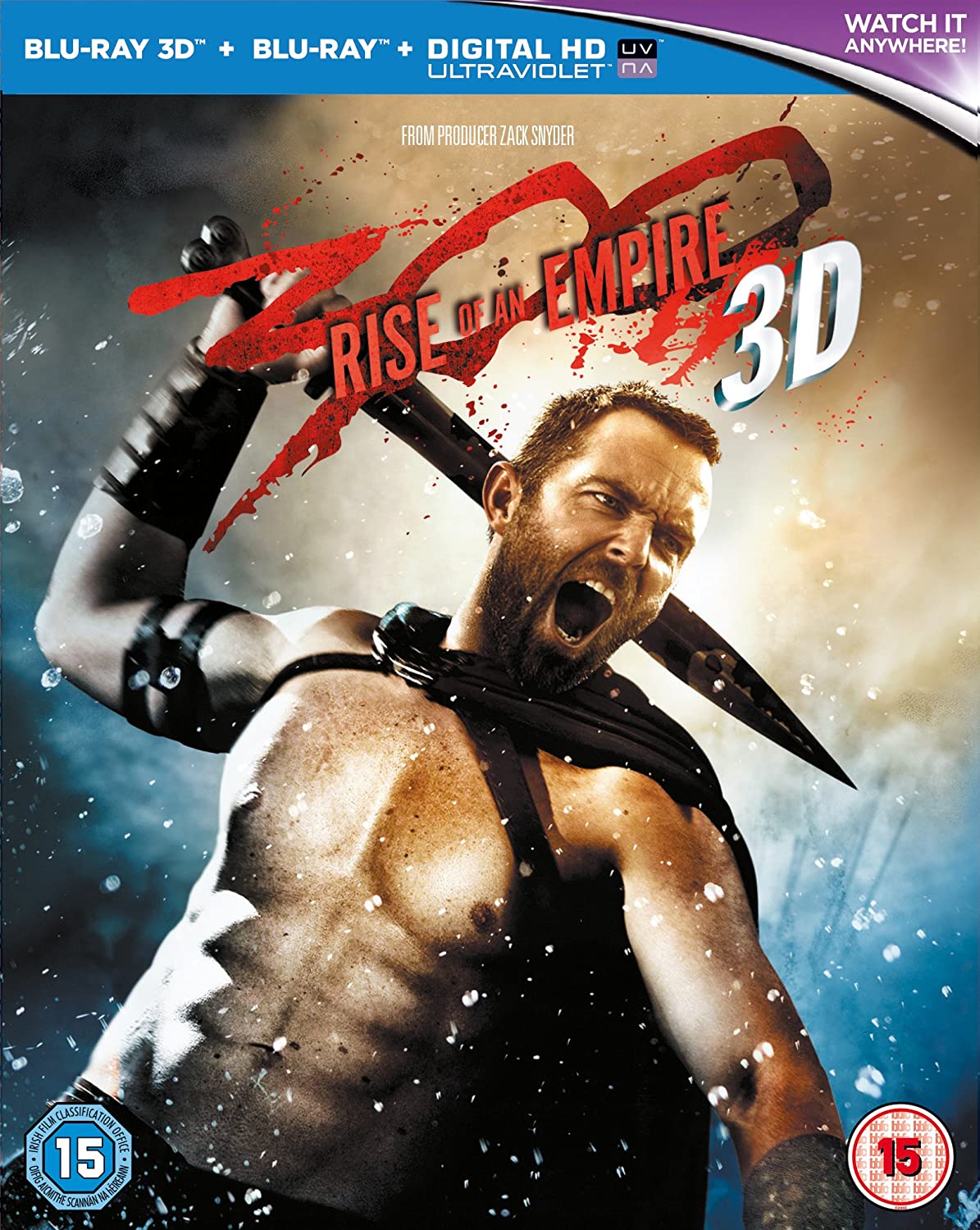 300: Rise of an Empire (2013) - Blu-ray 3D + Blu-ray + Digital UV Copy [Region Free]