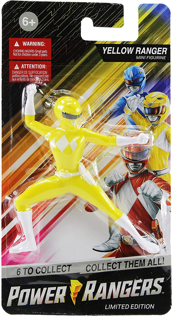 Limited Edition Power Rangers 2,5" Minifigur – Gelber Ranger
