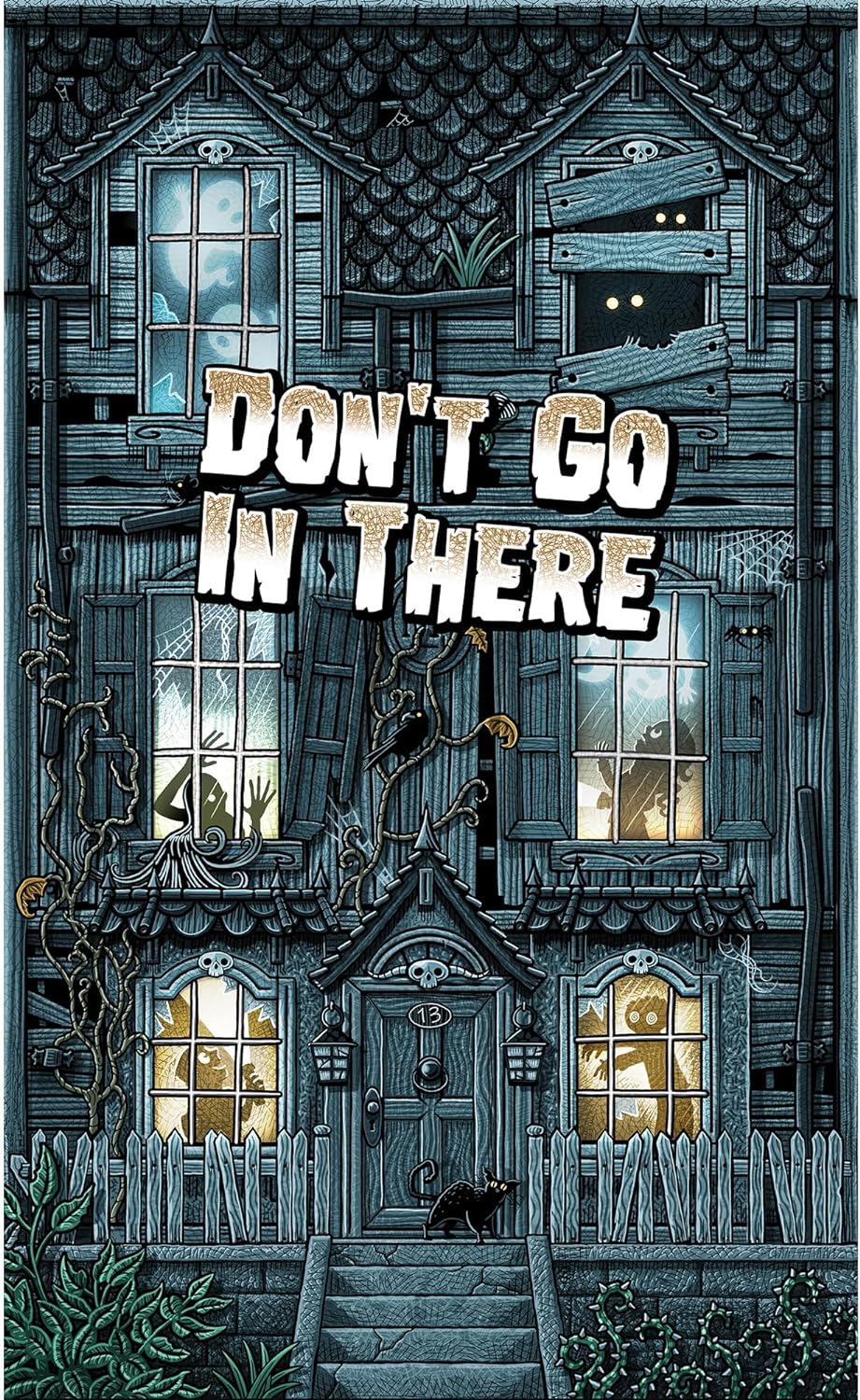 Don't Go in There Board Game - Haunted House Adventure Game, Strategy Game for Kids and Adults, Ages 14+, 2-5 Players