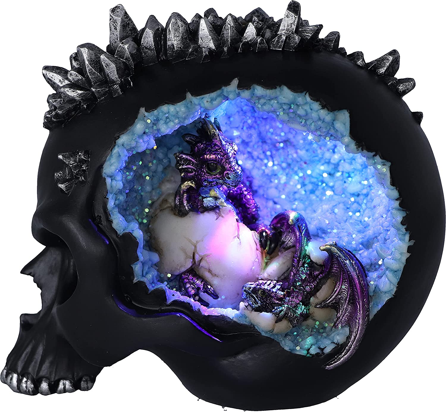 Nemesis Now Crystal Hatchlings Backflow Incense Burner in Blue 4