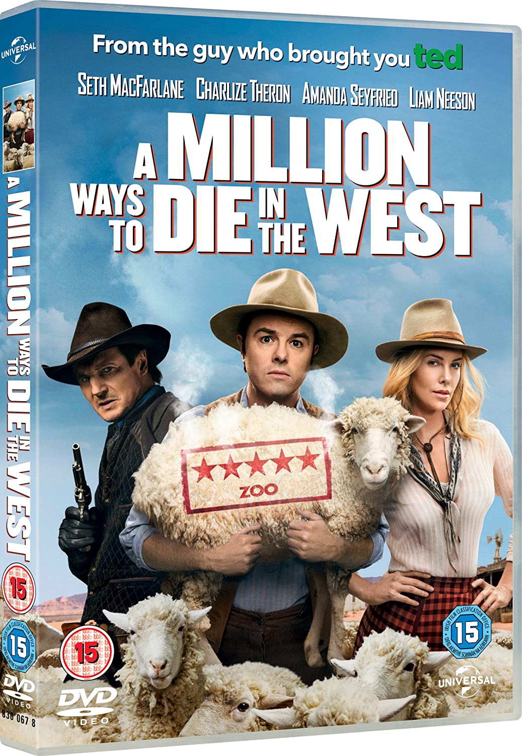 A Million Ways to Die in the West [2014] – Western/Komödie [DVD]