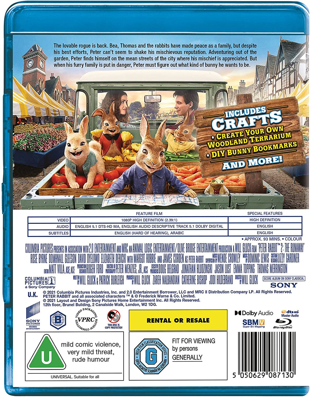 Peter Rabbit 2 – Familie/Komödie [Blu-ray]