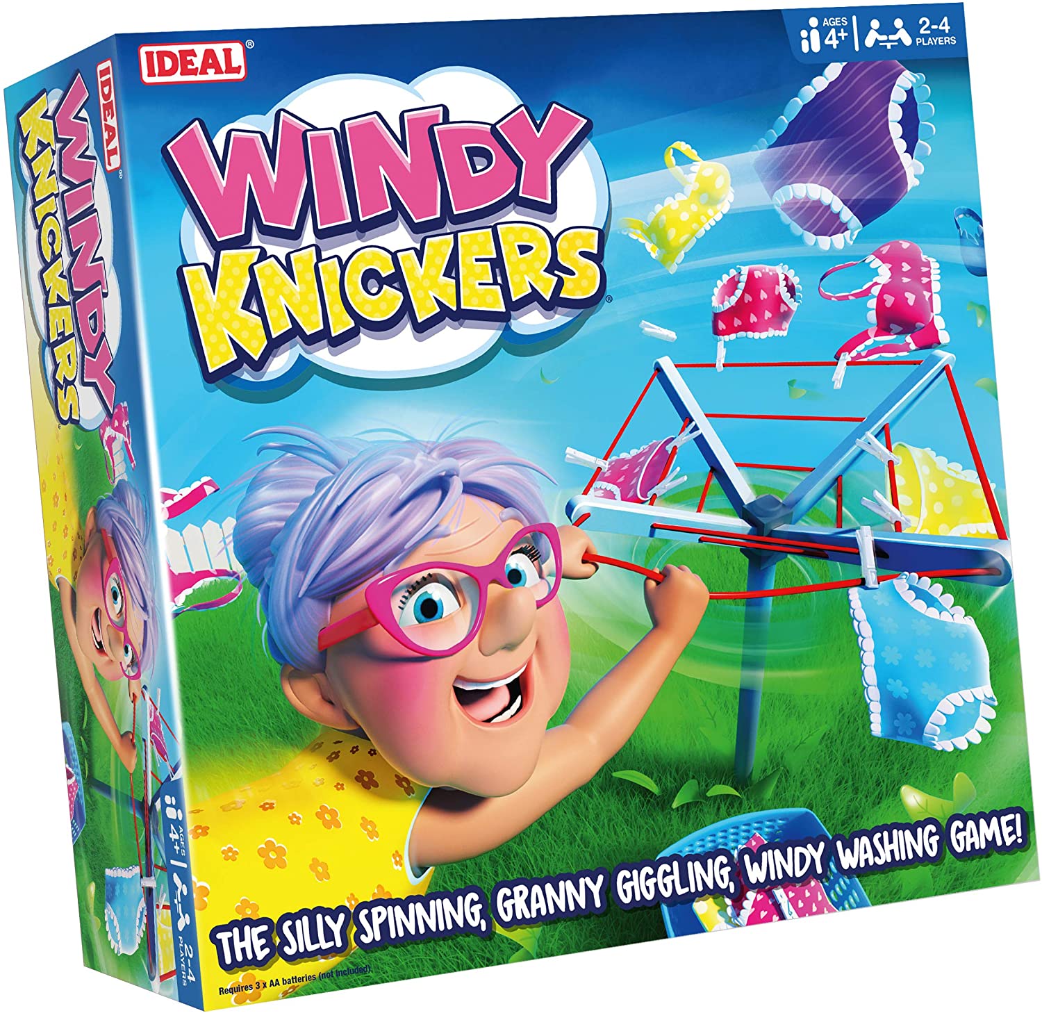 Ideal Windy Knickers Action Board Game