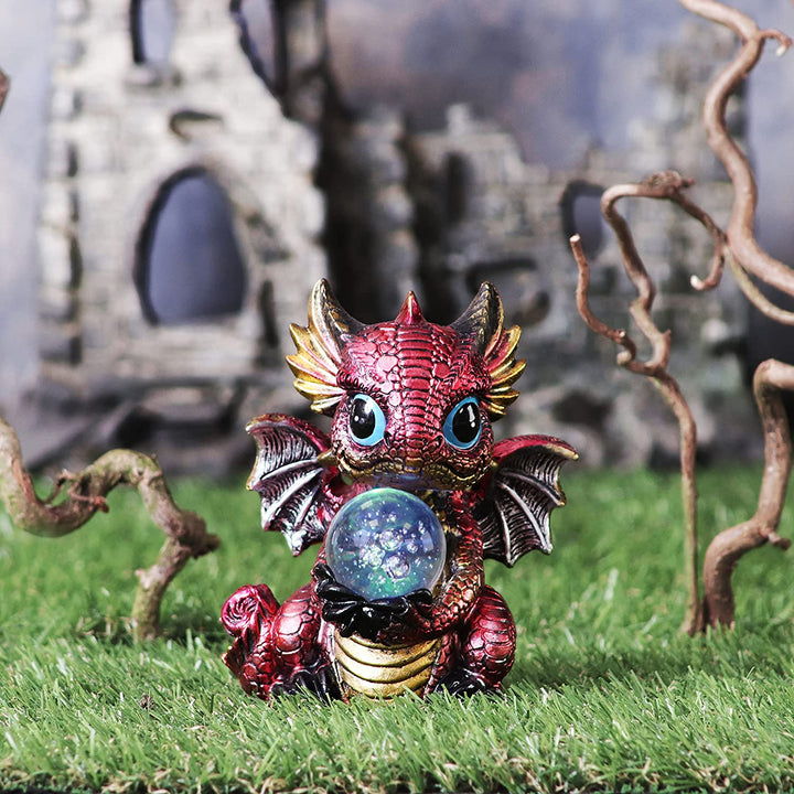 Nemesis Now Orb Glow 10,8 cm, Rot