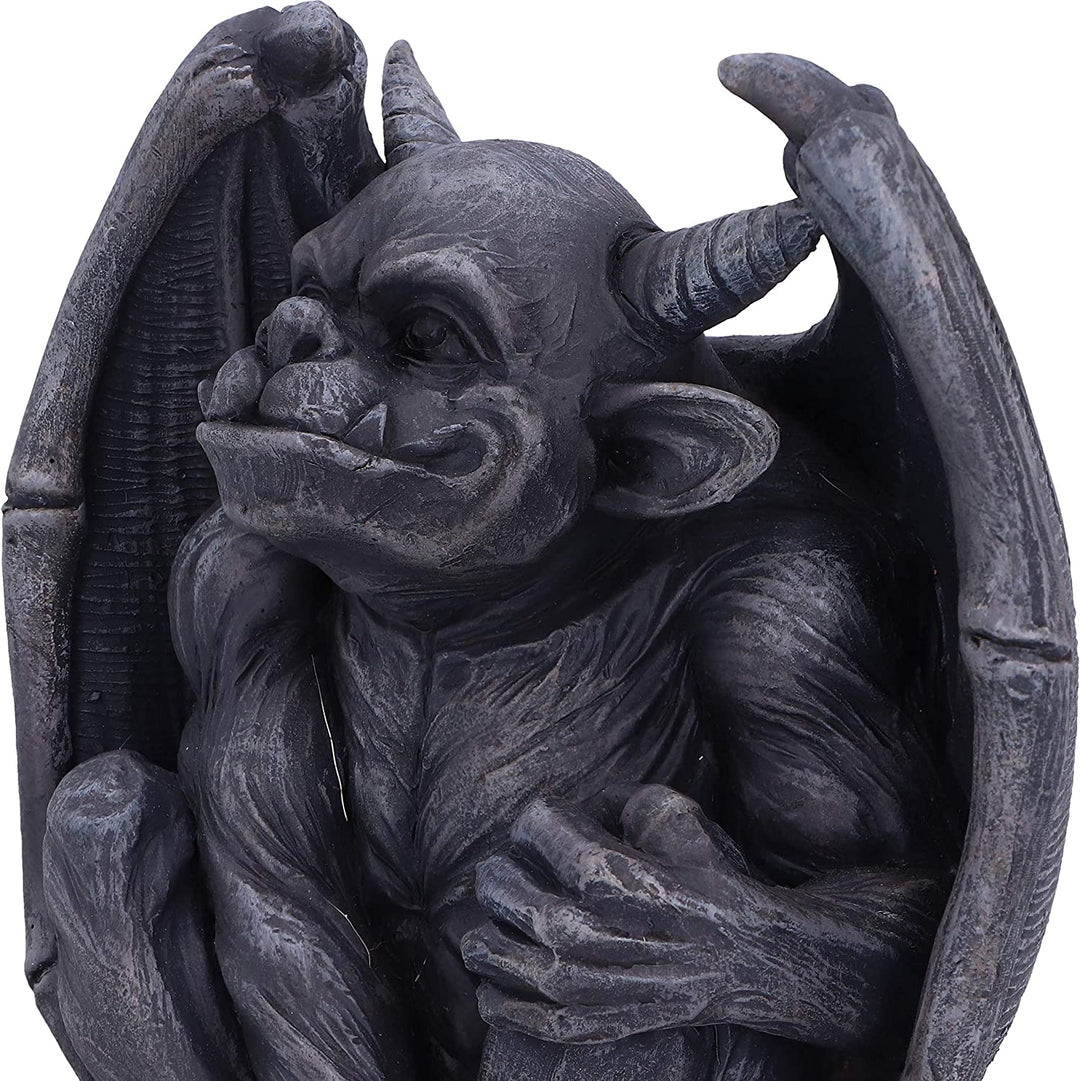 Nemesis Now Victor Dark Black Grotesque Gargoyle Figur, 13 cm