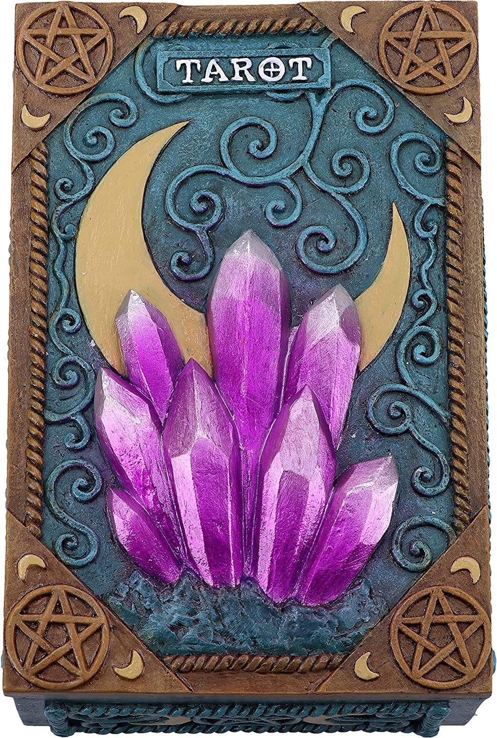 Nemesis Now - Crystalline Tarot Box Blue 14.4cm 4