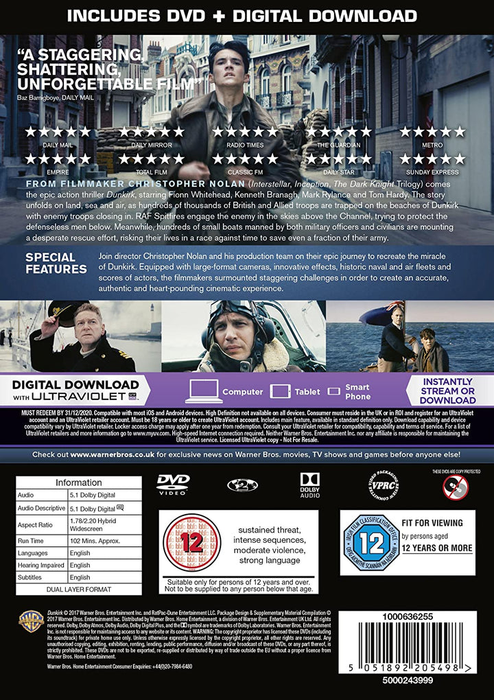 Dünkirchen [2017] [DVD]