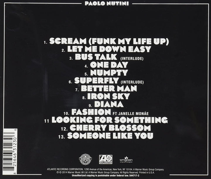 Caustic Love - Paolo Nutini [Audio-CD]