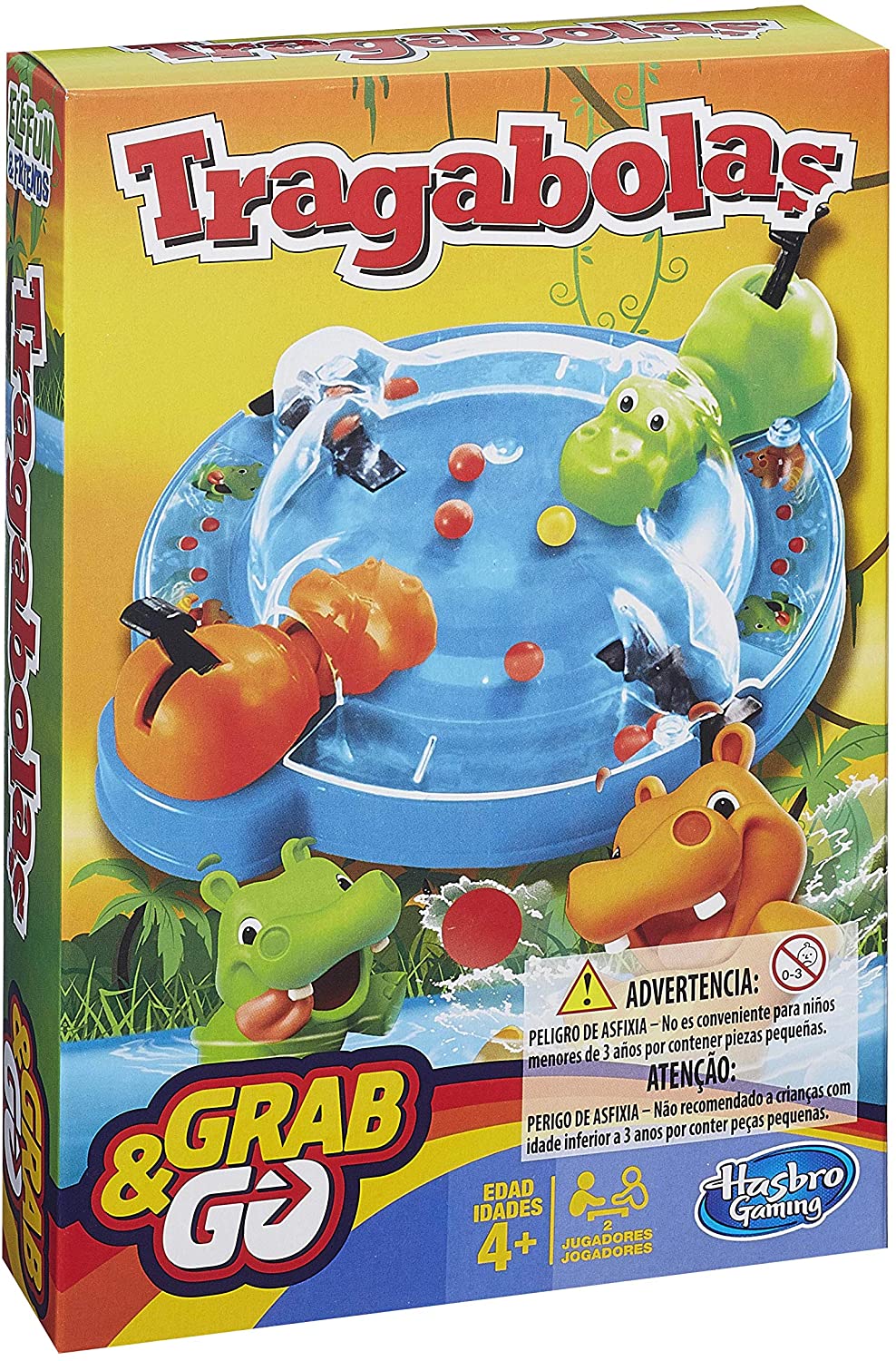 Hasbro Gaming Hungry Hungry Hippos. multicoloured