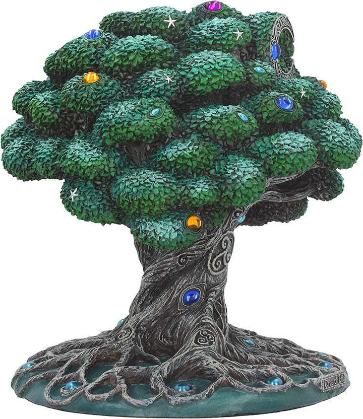Nemesis Now Baum des Lebens Figur 22 cm grün