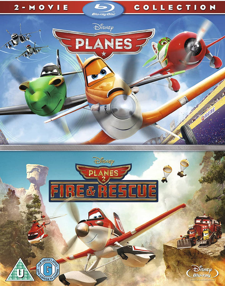 Planes / Planes 2 [Region Free] – Komödie/Abenteuer [Blu-ray]