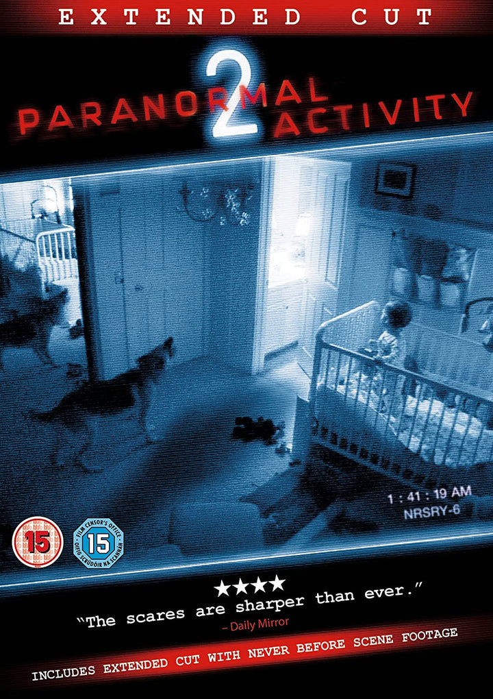 Paranormal Activity 2: Extended Cut – Horror [DVD]