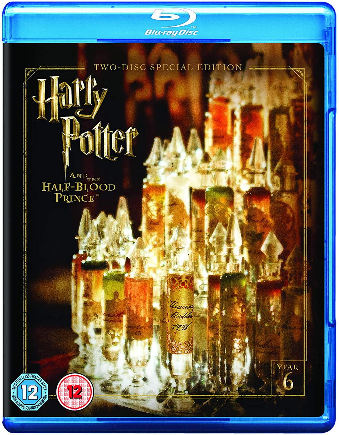 Harry Potter und der Halbblutprinz [Jahr 6] [2016 Edition 2 Disk] [2009] [Region Free] Fantasy/Familie [Blu-ray]