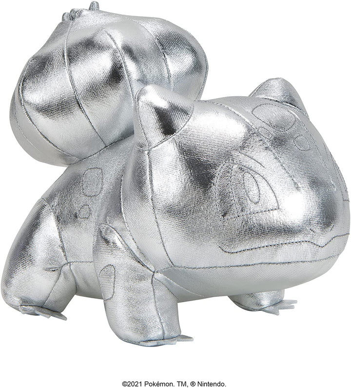 Pokemon PoKEMoN 674 PKW0237 EA 25th Celebration 8" Silber Bulbasaur Plüsch, Slive
