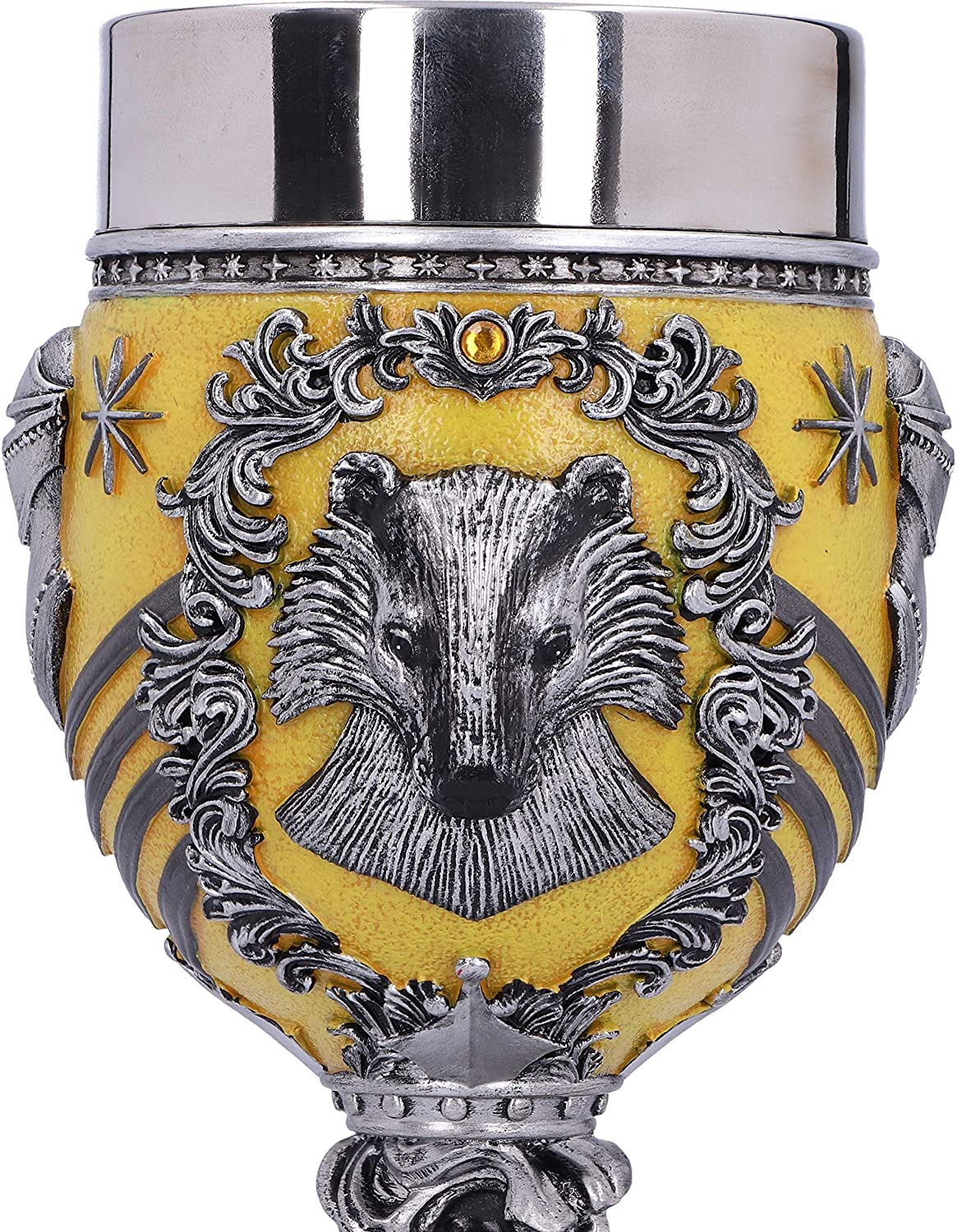 Nemesis Now - Harry Potter Hufflepuff Collectible Goblet Resin Display Cup 4