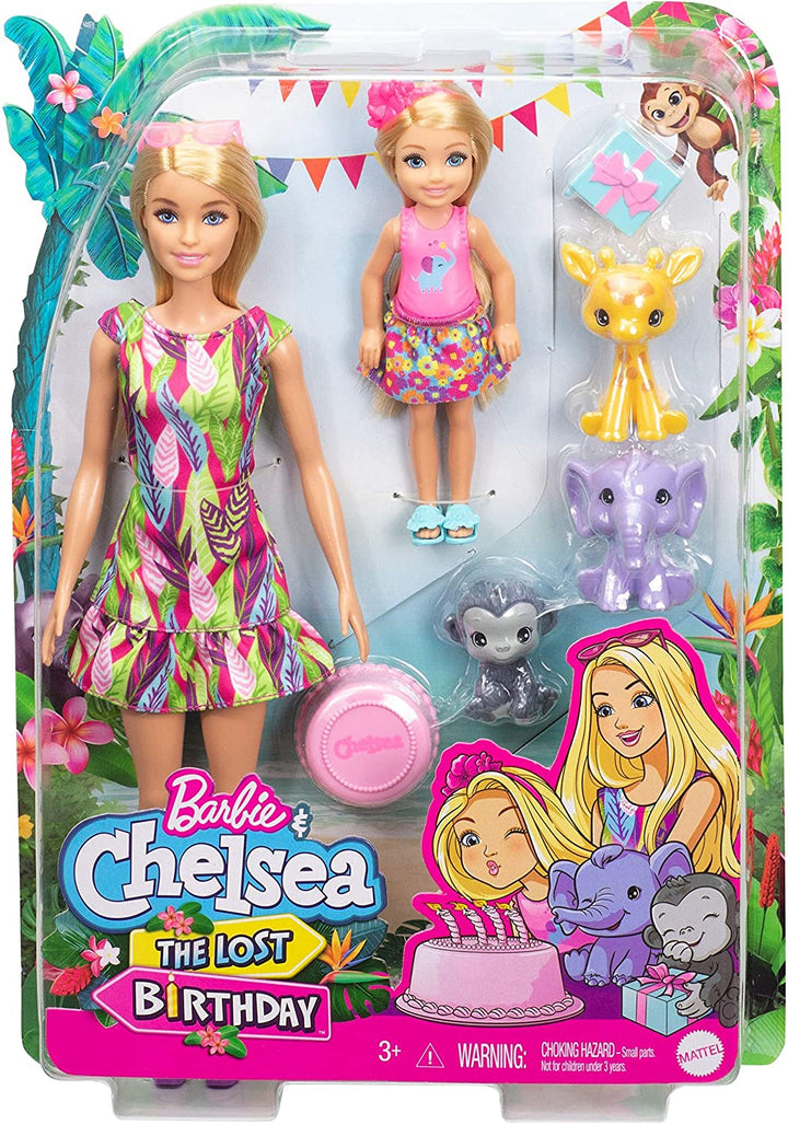 Barbie GTM82 DHA SP-Set storia Barbie e Chelsea