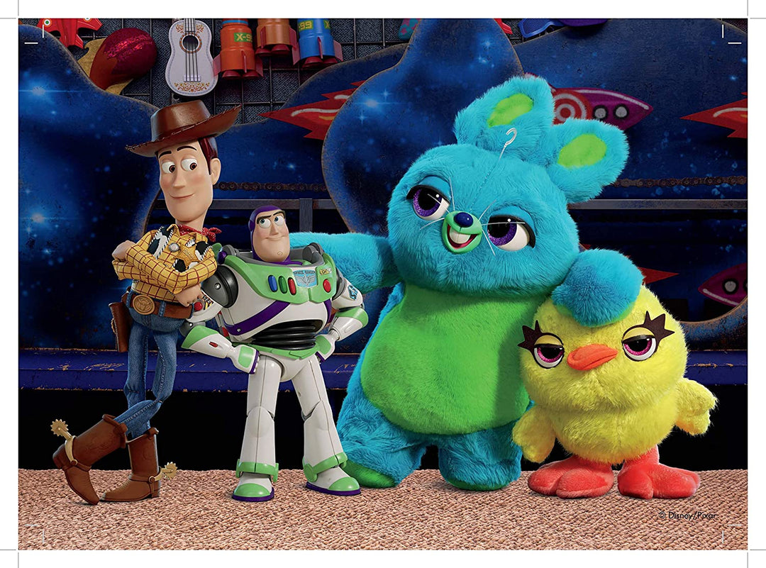 4 in 1 Disney Toy Story 4 Puzzle - Im Koffer