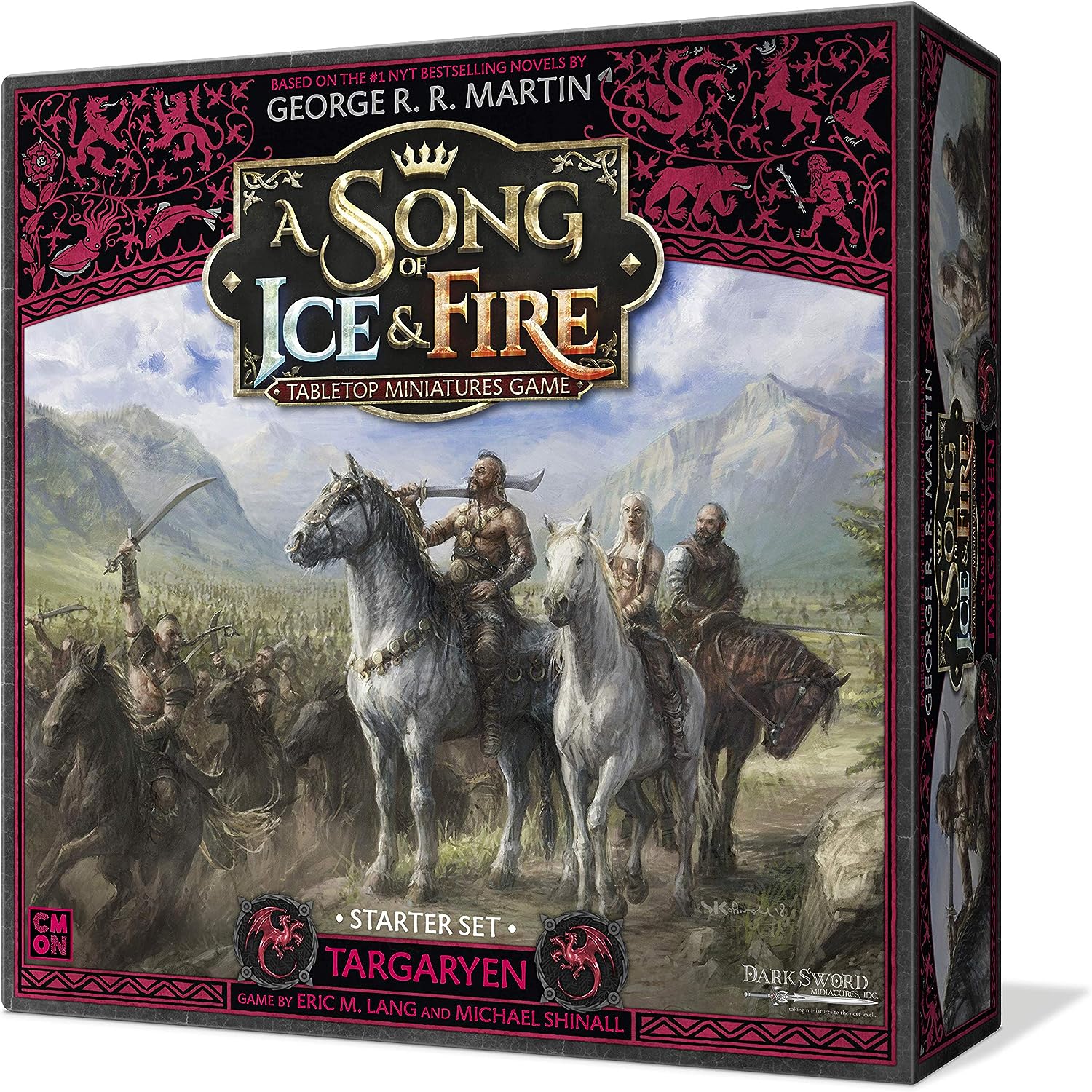 Cool Mini or Not A Song of Ice and Fire: Targaryen Starter Set Core Box Miniature Game