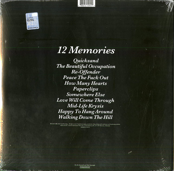 Travis - 12 Memories [Vinyl]