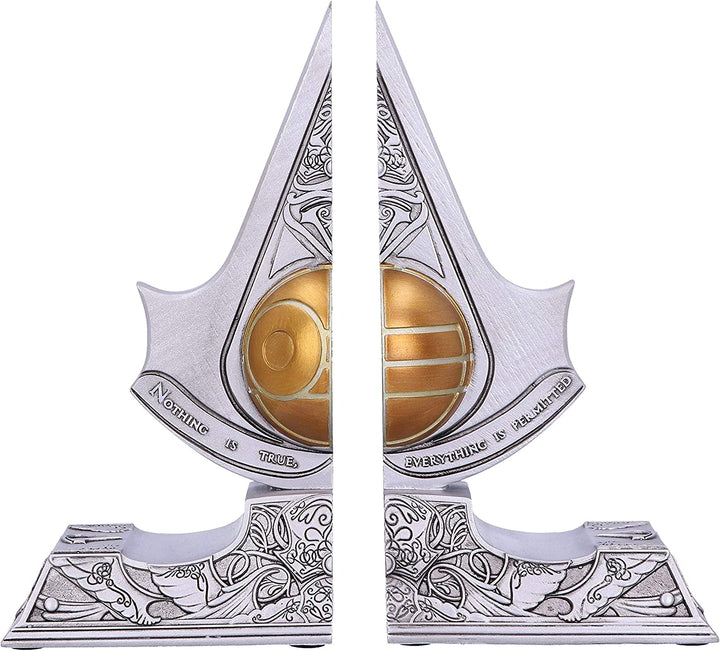Nemesis Now offiziell lizenzierte Assassin's Creed Apple of Eden Buchstützen aus Kunstharz, S