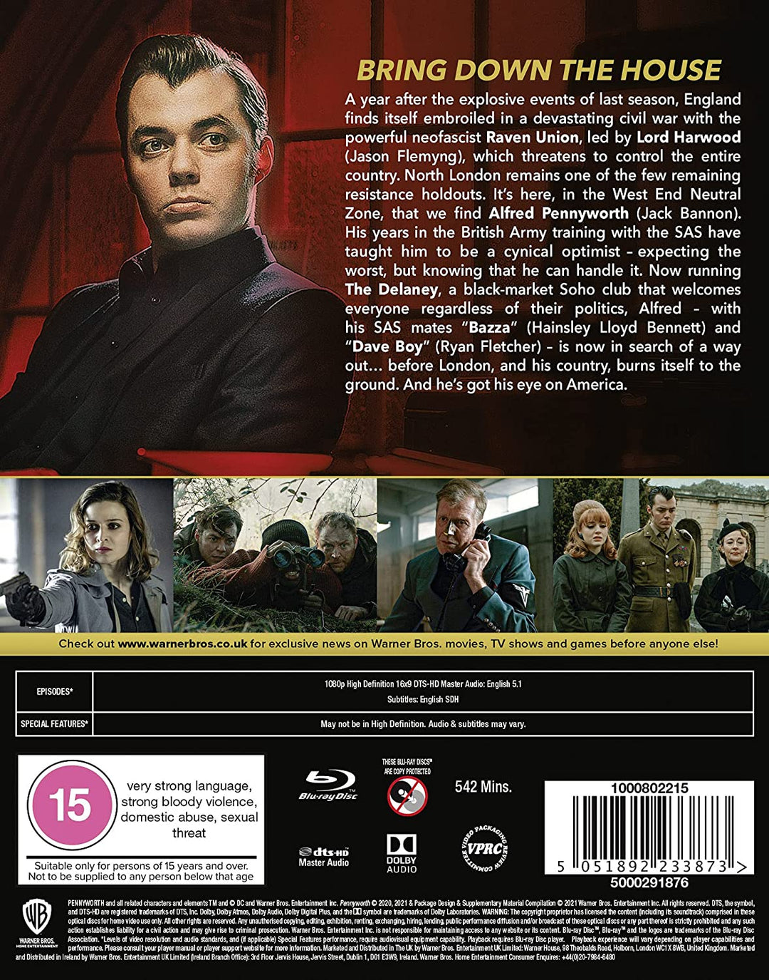 Pennyworth: Staffel 2 [2020] [Region Free] – Krimi [Blu-ray]