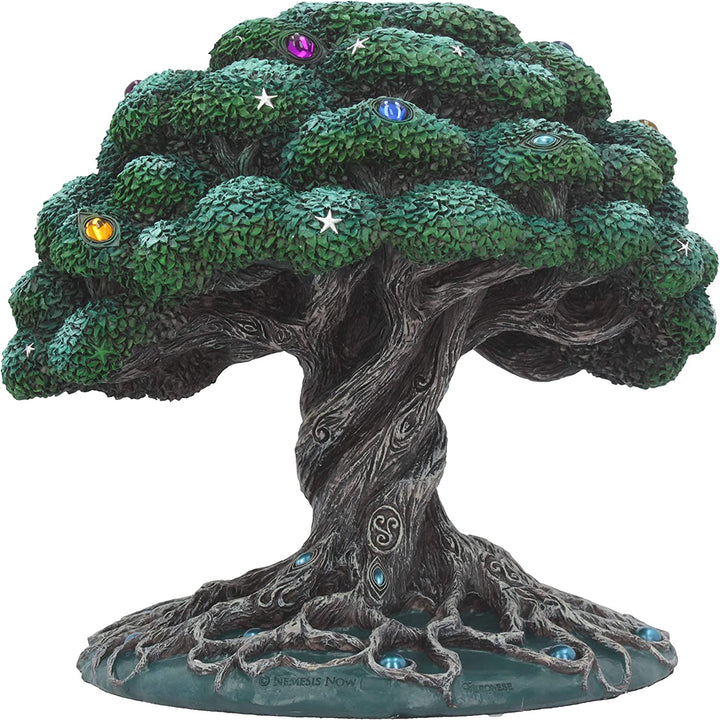 Nemesis Now Baum des Lebens Figur 22 cm grün