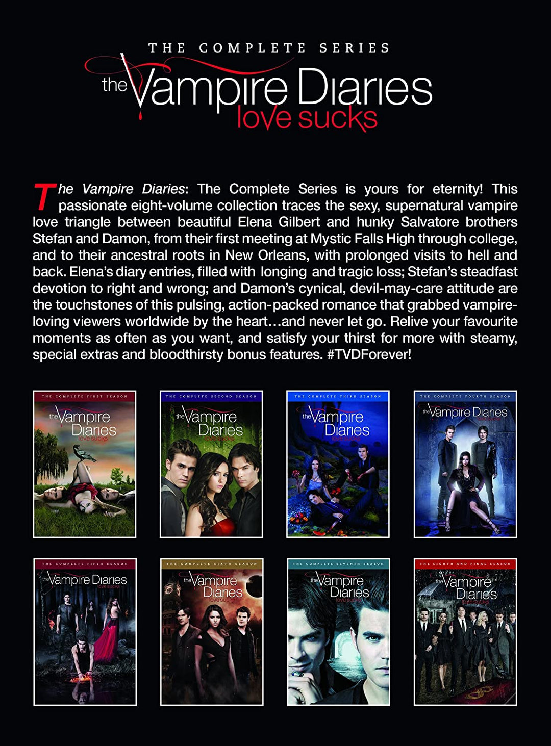 The Vampire Diaries: Die komplette Serie – Mystery [DVD]
